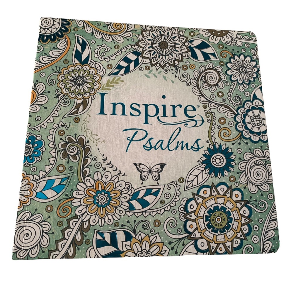 NWT Inspire: Psalms (Softcover): Coloring Creative Journaling Bible Psalms Book